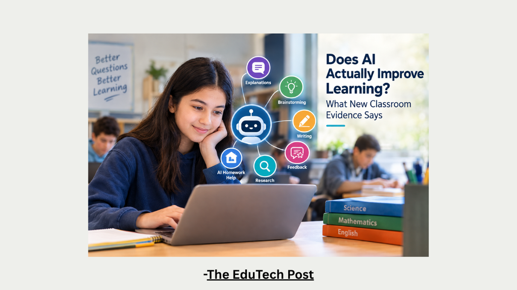 Does AI Actually Improve Learning? What New Classroom Evidence Says